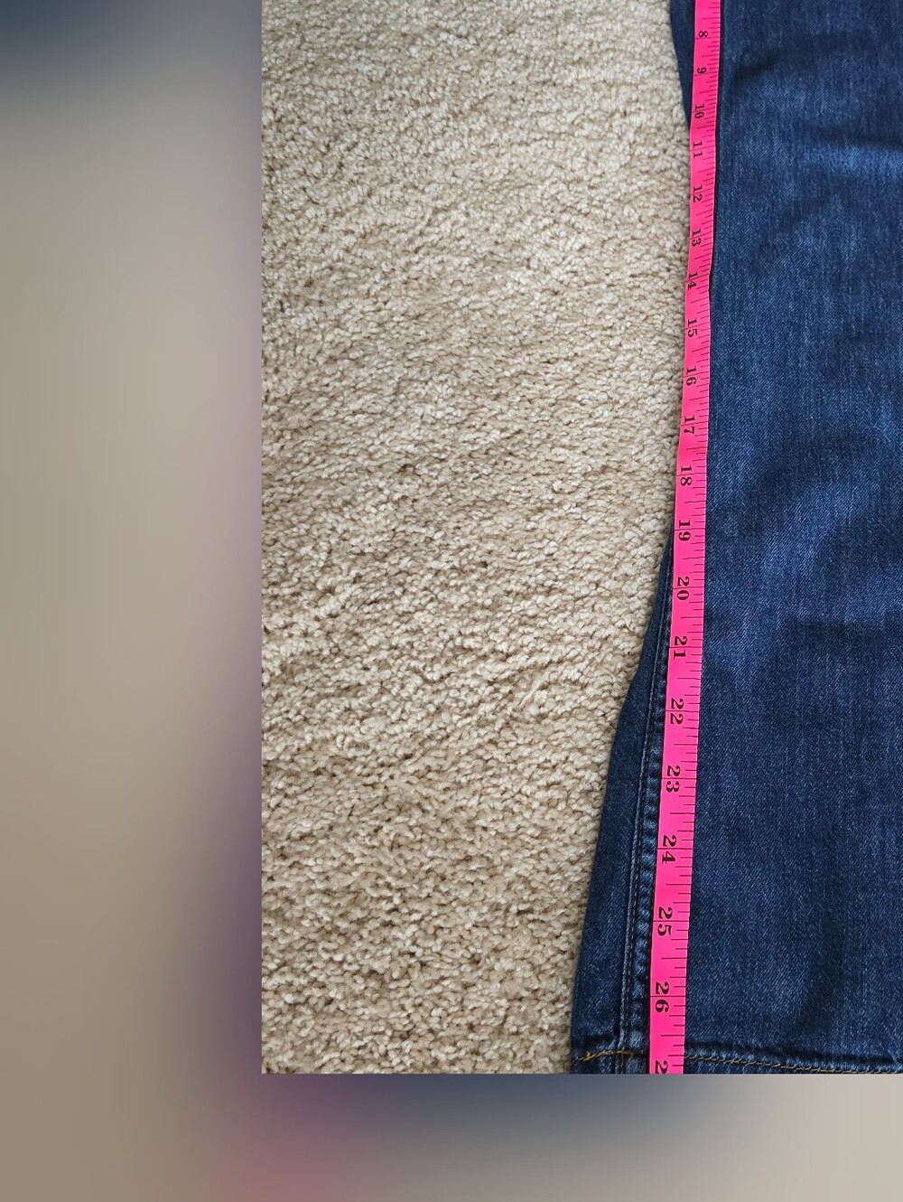 J. Crew Size 26 Womens Jeans Wide Leg Full Length Tailored / Trouser Style - Picture 8 of 9